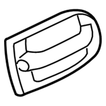 Buick Terraza Exterior Door Handle - 19257100
