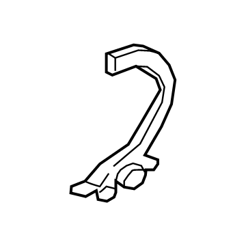 GM 23391625 Duct, Front 23391625 GM Duct, Front Illustration 1 of 1