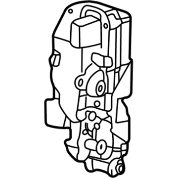 Saturn Door Latch Assembly - 15900269