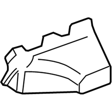 GM 12596907 Heat Shield 12596907 GM Heat Shield Illustration 1 of 1