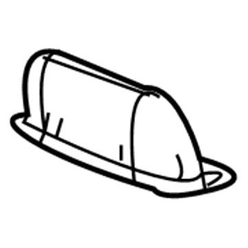 Chevy Trailblazer Interior Door Handle - 15132754