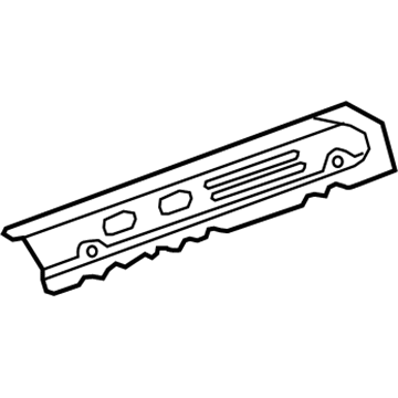 22789628 GM Roof Rail, Outer Driver Side Illustration 1 of 1