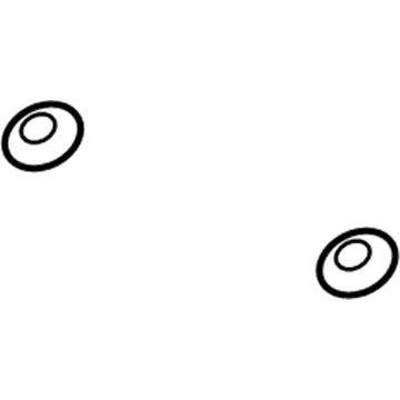GM 92293166 Cowl Vent Panel Seal 92293166 GM Cowl Vent Panel Seal Illustration 1 of 1
