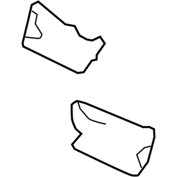 92191827 GM Sound Absorber Illustration 1 of 1