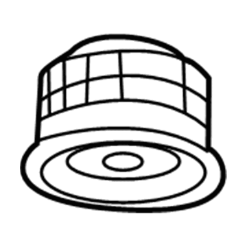 Chevy 84100301 Engine Cradle Rear Bushing