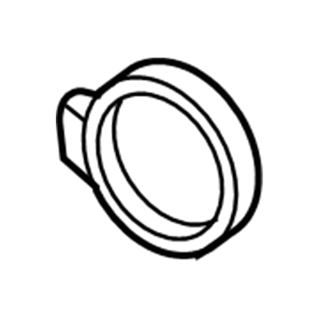 GM 22694204 Outlet Duct Clamp, Driver Side 22694204 GM Outlet Duct Clamp, Driver Side Illustration 1 of 1