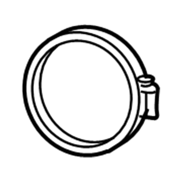 22694205 GM Outlet Duct Clamp, Passenger Side Illustration 1 of 1