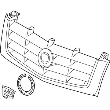Cadillac Escalade ESV Grille - 15195462