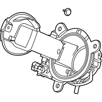 GM 86539361 Housing Assembly-Fuel Tank Filler Pipe 86539361 GM Housing Assembly-Fuel Tank Filler Pipe Illustration 1 of 1