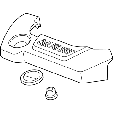 GM 12634917 Front Cover 12634917 GM Front Cover Illustration 1 of 1