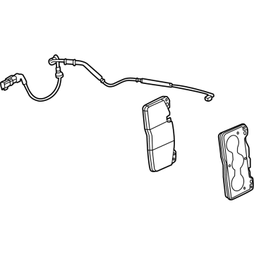 GM 85143795 Brake Pads 85143795 GM Brake Pads Illustration 1 of 1