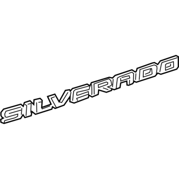 Chevy 86547028 Nameplate