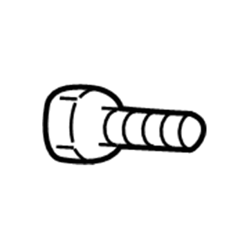 11517516 GM Mirror Assembly Bolt Illustration 1 of 1