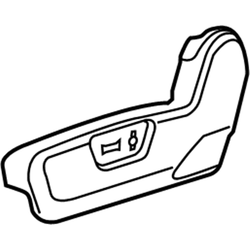 Chevy 22760654 Outer Finish Panel