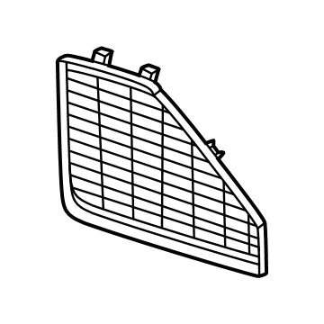 GM 85623149 Door-Quarter Stowage Pocket *Backen Blackk 85623149 GM Door-Quarter Stowage Pocket *Backen Blackk Illustration 1 of 1