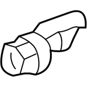 GM 22685052 Adjust Bolt, Red Line 22685052 GM Adjust Bolt, Red Line Illustration 1 of 1