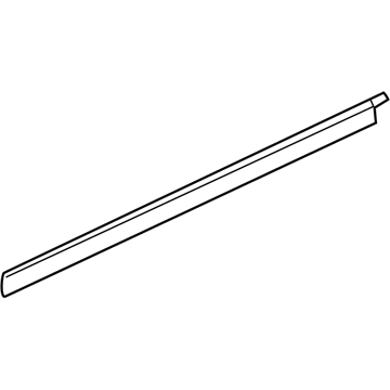 25778953 GM Belt Weatherstrip, Front Outer Driver Side Illustration 1 of 1