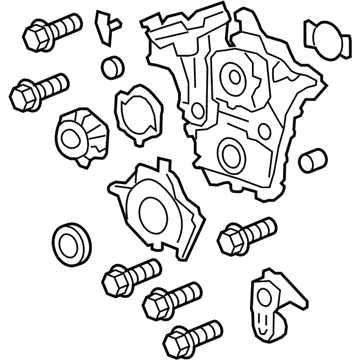 Chevy Traverse Limited Timing Cover - 12698371