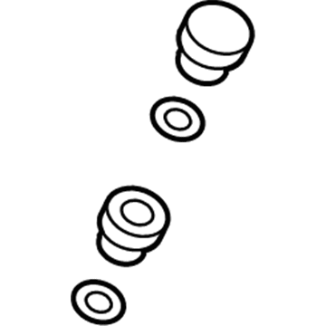GM 12650614 Filler Tube 12650614 GM Filler Tube Illustration 1 of 1