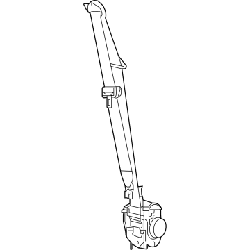 Chevy 26546003 Belt & Retractor