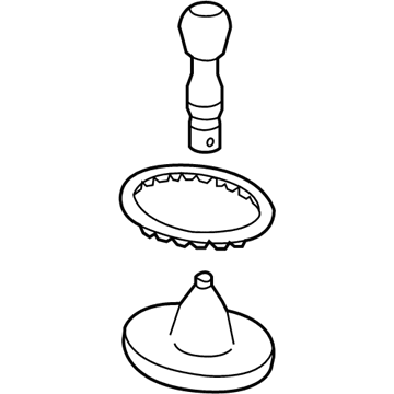 20756032 GM Shift Lever Illustration 1 of 1