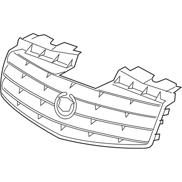 Cadillac SRX Grille - 15830874