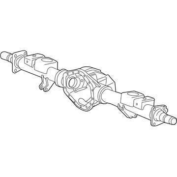 23445883 GM Axle Housing, Rear Illustration 1 of 1