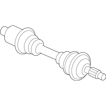 Chevy 10379129 Axle Assembly