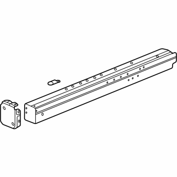 GM 86824606 Rail Assembly-Underbody Intermediate Side 86824606 GM Rail Assembly-Underbody Intermediate Side Illustration 1 of 1