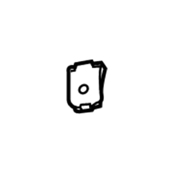 22731155 GM Hinge Bumper, Rear Illustration 1 of 1