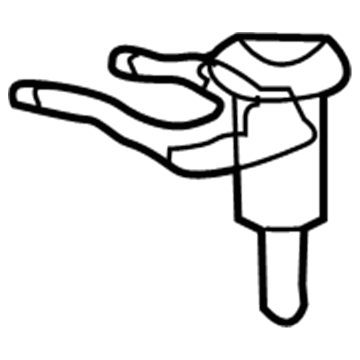 GM 22733195 Lock Cylinder Retainer 22733195 GM Lock Cylinder Retainer Illustration 1 of 1