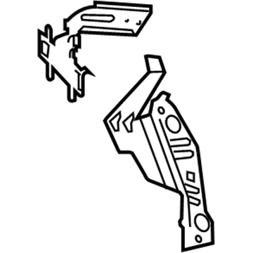 GM 20964160 Mount Bracket 20964160 GM Mount Bracket Illustration 1 of 1