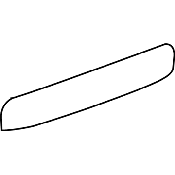 GM 20890634 Handle, Outside, Rear 20890634 GM Handle, Outside, Rear Illustration 1 of 1