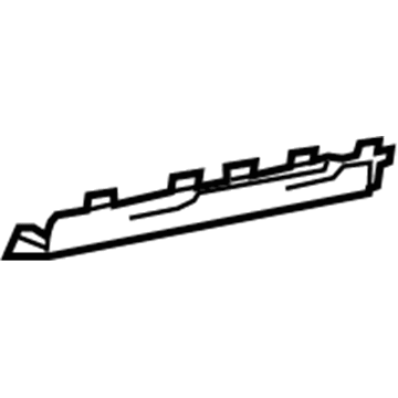 GM 25798816 Access Cover 25798816 GM Access Cover Illustration 1 of 1
