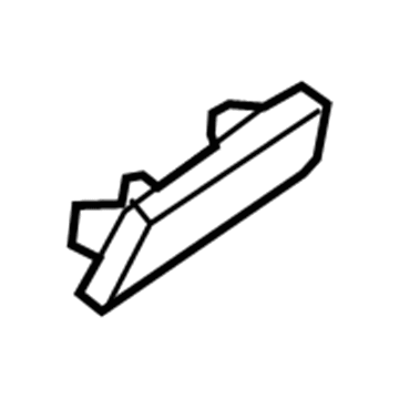 GM 22950587 Reflector, Rear Driver Side 22950587 GM Reflector, Rear Driver Side Illustration 1 of 1