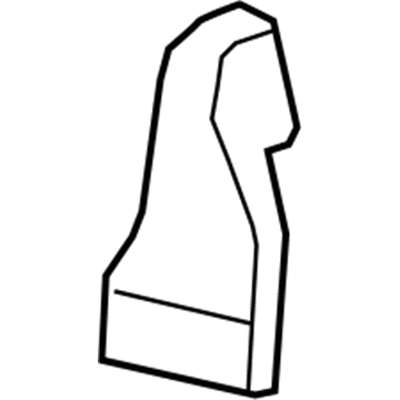 GM 23310914 Rear Duct, Driver Side 23310914 GM Rear Duct, Driver Side Illustration 1 of 1