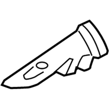 GM 22786827 Floor Duct, Driver Side 22786827 GM Floor Duct, Driver Side Illustration 1 of 1