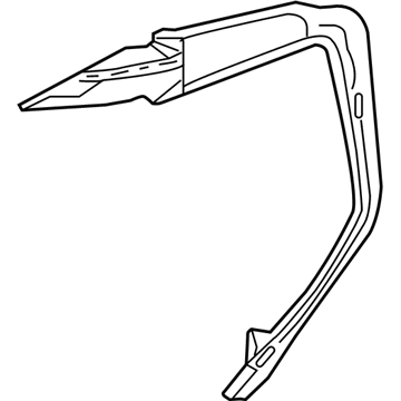 GM 84556716 Seal Strip, Driver Side 84556716 GM Seal Strip, Driver Side Illustration 1 of 1