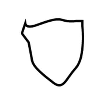 GM 19149918 Door Trim Panel Hole Plug, Rear Passenger Side 19149918 GM Door Trim Panel Hole Plug, Rear Passenger Side Illustration 1 of 1