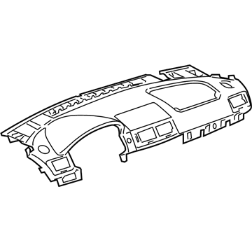 Chevy 15274559 Upper Trim Panel