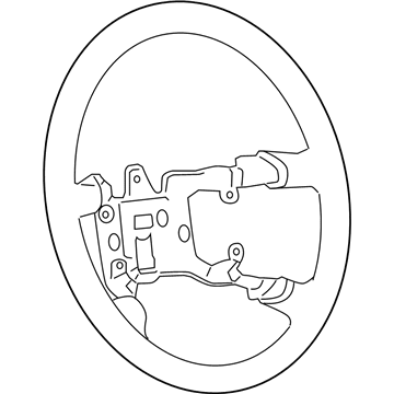 Chevy 25868420 Steering Wheel