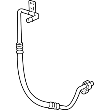 Chevy Trailblazer Transmission Oil Cooler Hose - 60005756