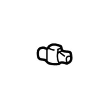 GM 15715274 Window Trim Retainer 15715274 GM Window Trim Retainer Illustration 1 of 1