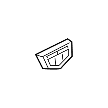 84696096 GM Emblem, Front Driver Side Illustration 1 of 1