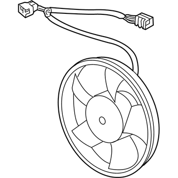 Pontiac 92149000 Fan Motor