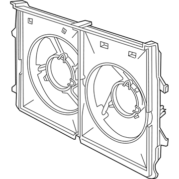 Pontiac 92147981 Fan Shroud