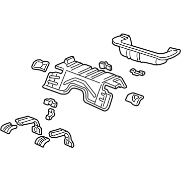 Chevy 10297993 Floor Pan Assembly