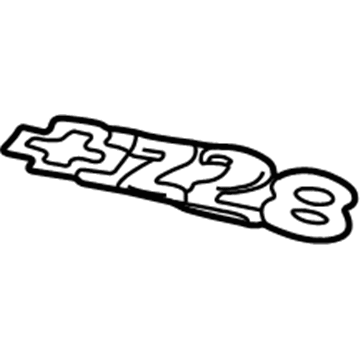 Chevy 10154591 Nameplate