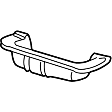 GM 10178020 Rear Floor Pan 10178020 GM Rear Floor Pan Illustration 1 of 1