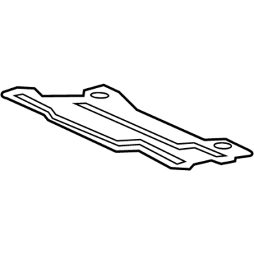 GM 25997288 Heat Shield, Rear 25997288 GM Heat Shield, Rear Illustration 1 of 1